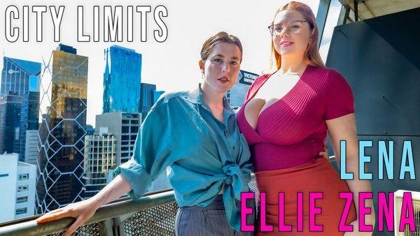 Ellie Zena & Lena - Lesbian hot love (City Limits) (2024 / 1080p)