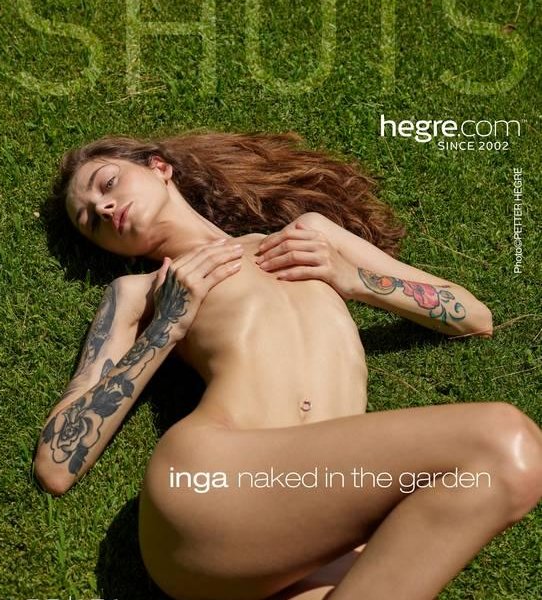 Inga - Naked in the Garden