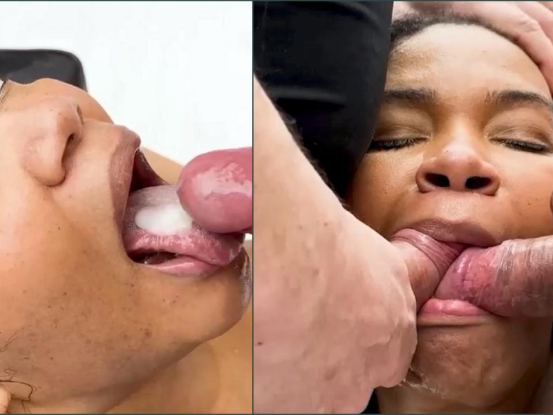 Jenny Dominique - Extreme Blowjobs With The Black Girl - SD/720p