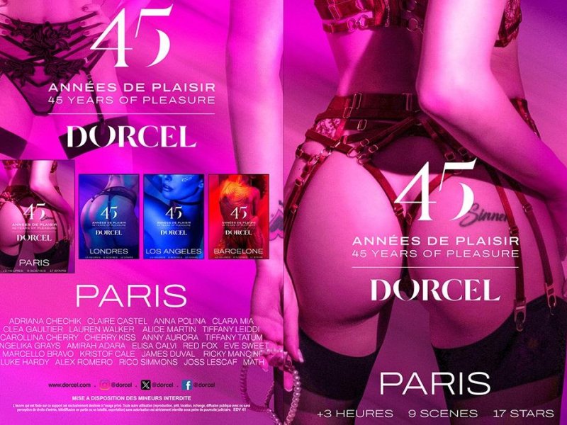 Dorcel - 45 Years of Pleasure - Paris / 45 Annees de Plaisir - Paris - 1080p/720p/SD