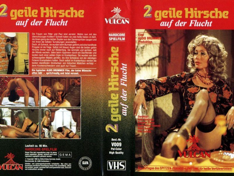 2 geile Hirsche auf der Flucht