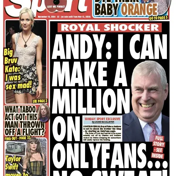 Sunday Sport - 10 November 2024