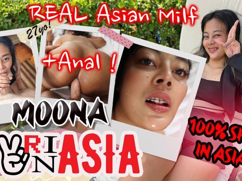 VRinAsia - Moona - Bored Thai Milf Needed Anal And Facial on First Date