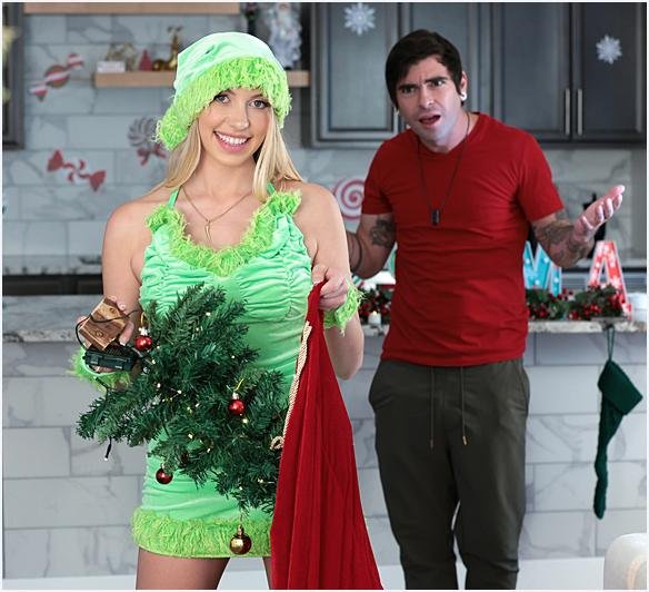 Khloe Kapri - Grinchy Stepsis Steals Christmas FullHD 1080p/HD 720p