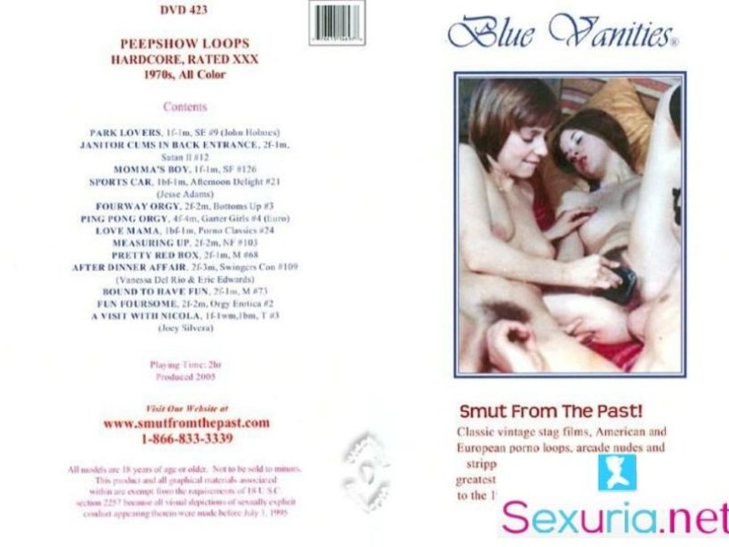 Blue Vanities Tape 423 / Peepshow Loops 423: 70s & 80s [1970 / 1980]