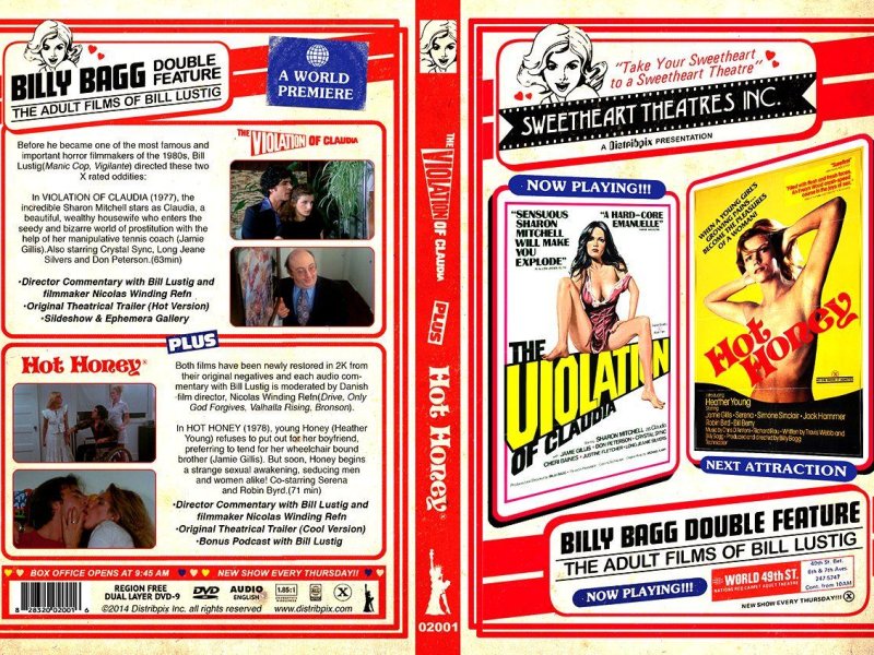 The Billy Bagg Double Feature: The Violation Of Claudia & Hot Honey [1977]