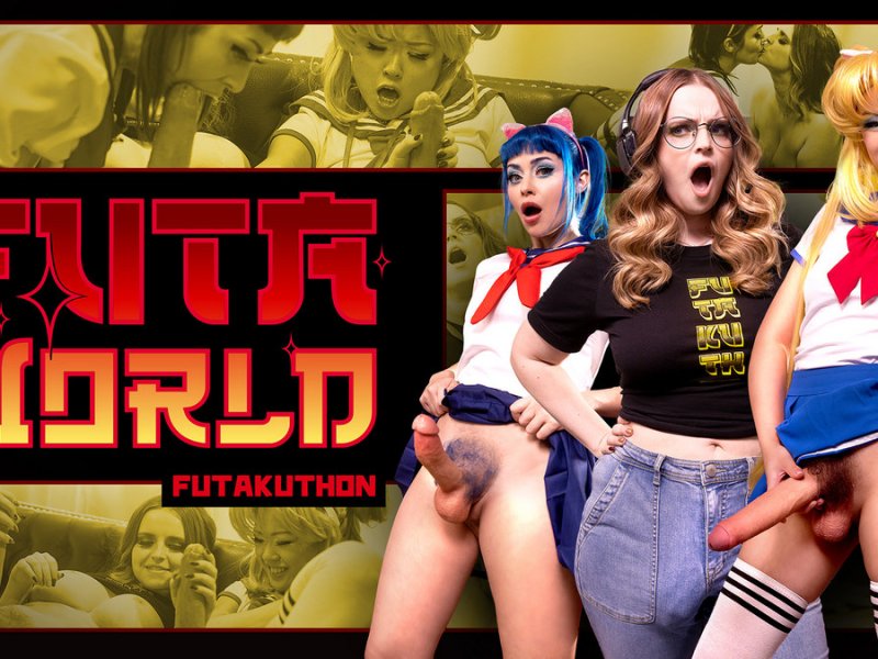 Futa World - Jewelz Blu, Lulu Chu & Codi Vore [1080p]