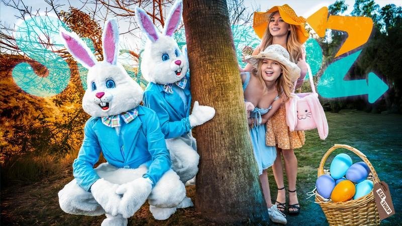 Coco Lovelock, Aria Valencia - You Bang My Bunny, I’ll Bang Yours FullHD 1080p/HD 720p