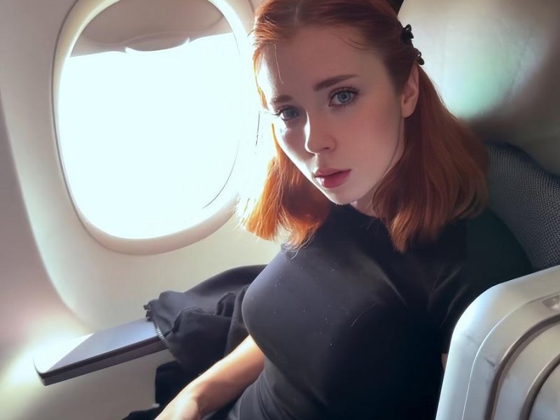 Sweety Fox - Fucking with Stranger From The Next Airplane Seat POV FullHD 1080p