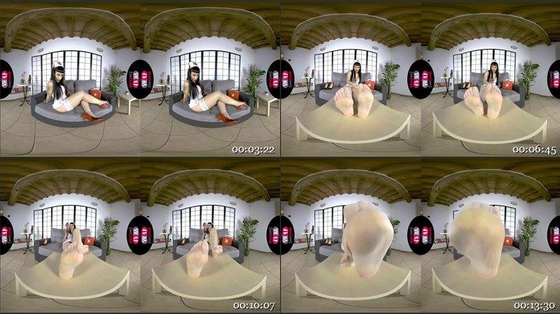 Foot-Teasing Therapy From A Beddable Nurse 1440p