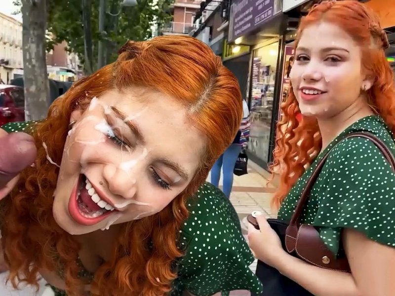 Marina Gold - Marina's Cumwalk Through Madrid - SD/720p