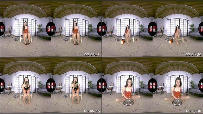 Piss and Foot Tease With A Kinky Dominant Brunette 1440p