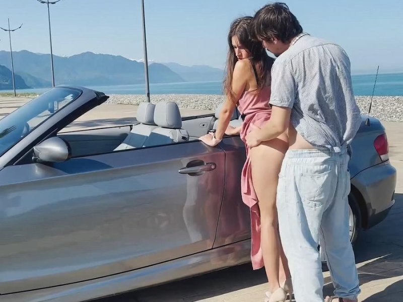 GoldTeachers - Skinny Bitch Gave Herself To a Rich Guy On The Coast For a Cabriolet FullHD 1080p