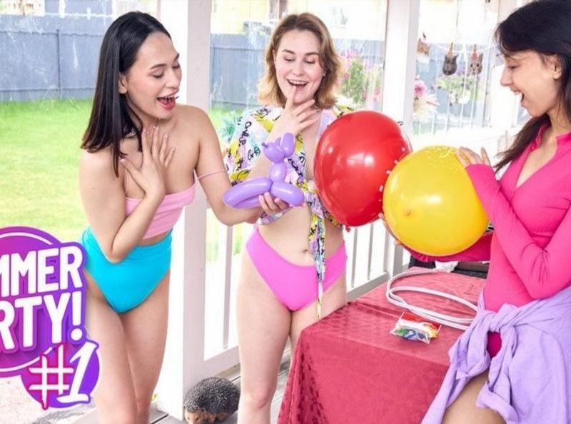 Iris Murai, Ashly Rabbit, Roxy Muray - Come Party With Us - Part 1 FullHD 1080p