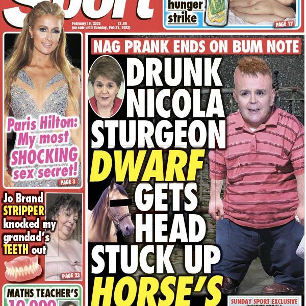 The Sunday Sport – February 19, 2023