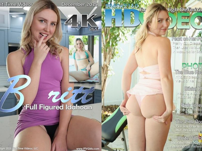 Britt Blair - Full Figured Idahoan 4K 2160p/FullHD 1080p