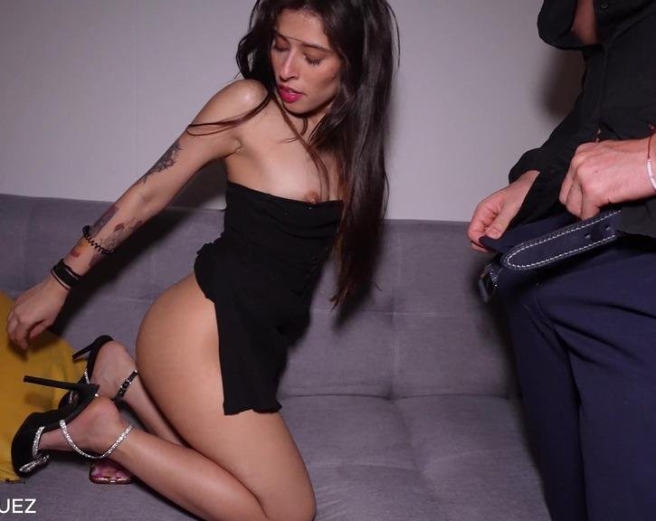 Mell Blanco - Skinny Teen Love Anal Sex, Amazing Gape With Big Dick FullHD 1080p/HD 720p