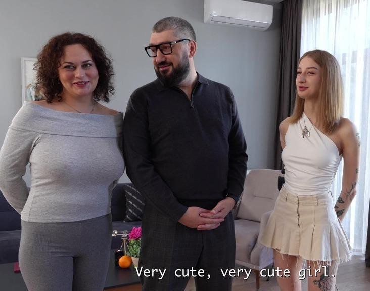 Sasha Paige - Real Interview and Public Anal Hacking with a Huge Dick of a Cute and Petite 20-year-old Girl Sasha Paige FullHD 1080p/HD 720p