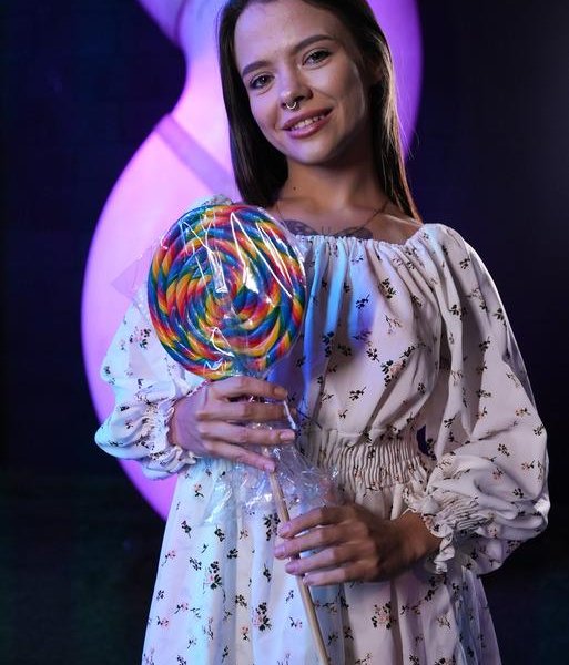 Kali Godess - Kali Godess's First Double Penetration! Sweet Adventures of a Tiny Girl Three Big Cocks Fuck a Tiny Teen FLX072 FullHD 1080p/HD 720p