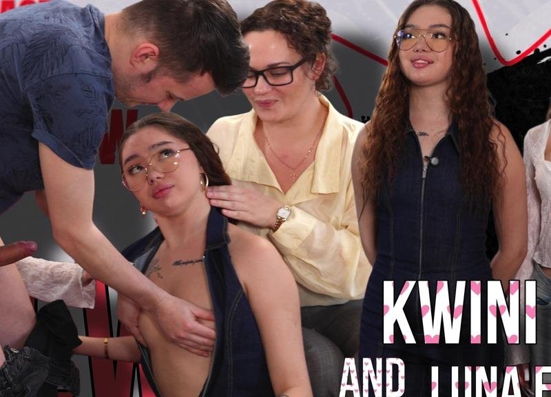 Coming out Asian PornStar Kwini Kim and her New Wife Luna Evans! FullHD 1080p/HD 720p