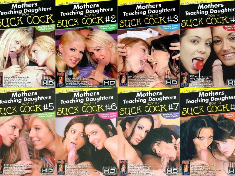 Mothers Teaching Daughters How To Suck Cock - Movie Pack