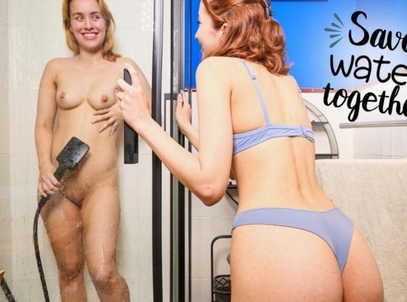 Angel Jolie, Alison Lip - Hot Fuck After Steamy Shower FullHD 1080p