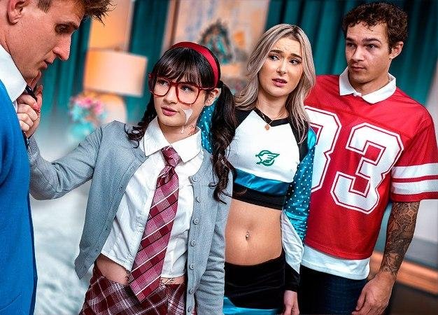 Remi Raw, Thea Summers - “Two Can Play That Game!” - The Nerd and the Cheerleader Swap FullHD 1080p/HD 720p