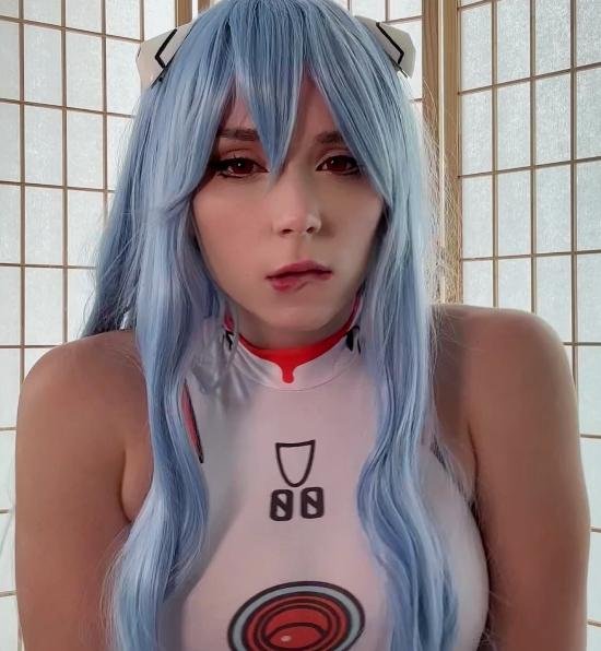 Sweetie Fox - Rei Ayanami from Evangelion Fucks Horny Pussy till Orgasm FullHD 1440p