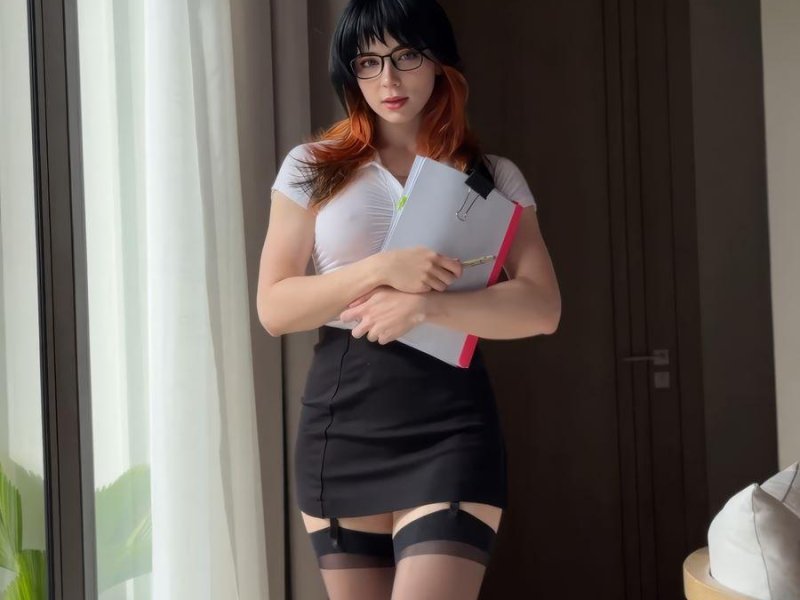 Sweety Fox - Boss Fucks Secretarys Ass Hard Without Lube FullHD 1080p