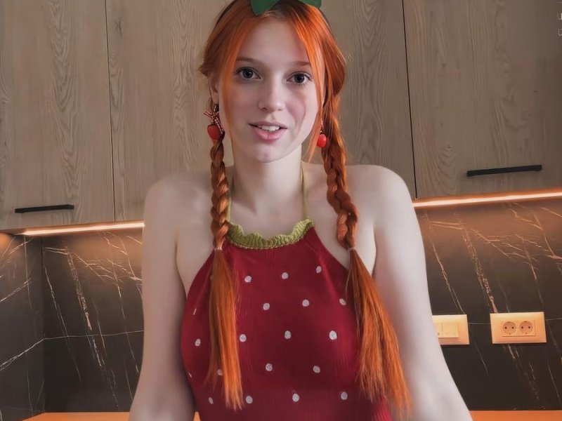 Kuporovaa Krupa - A Sexy Strawberry Is Fucking Her Boss FullHD 1080p