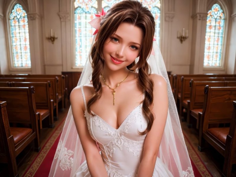 AiPorn - Aerith’s Wedding Gone Wrong 2160p 1920p