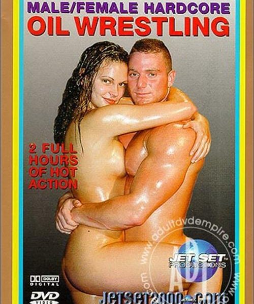 Hardcore Male Female oil wrestling [1998]