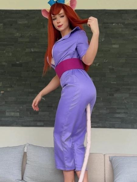 Sweetie Fox - Gadget from Chip 'n Dale Deepthroat, Hard Sex & Creampie 4K 2160p
