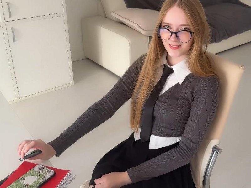 Mysaaat - The Tutoring Session Ended With Fucking a Cute Girl With a Perfect Pussy FullHD 1080p