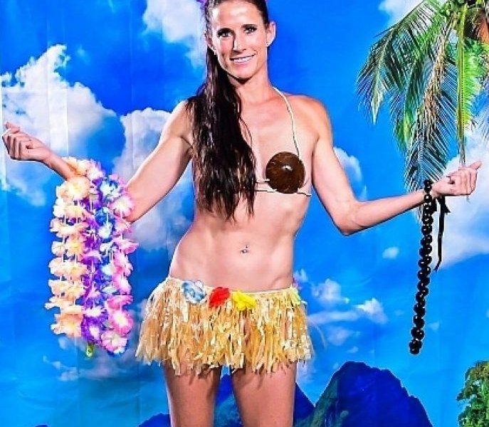 Sofie Marie - Get Leid, Sexy Hawaiian girl skirt, coconut bra, and a cream pie! Welcome to the Island FullHD 1080p